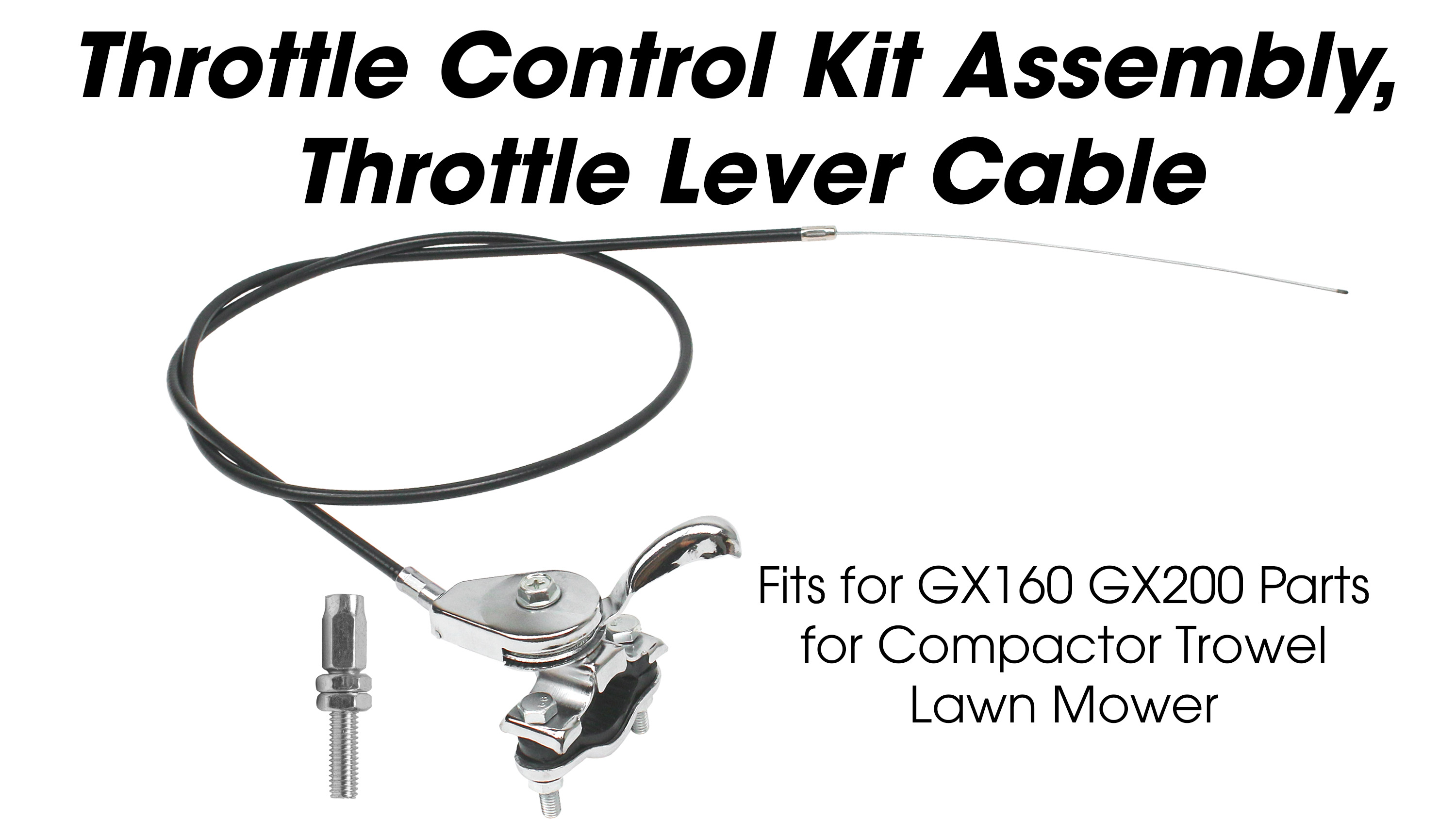 Amazon.com : Marsrut Throttle Control Kit Assembly, Throttle Lever